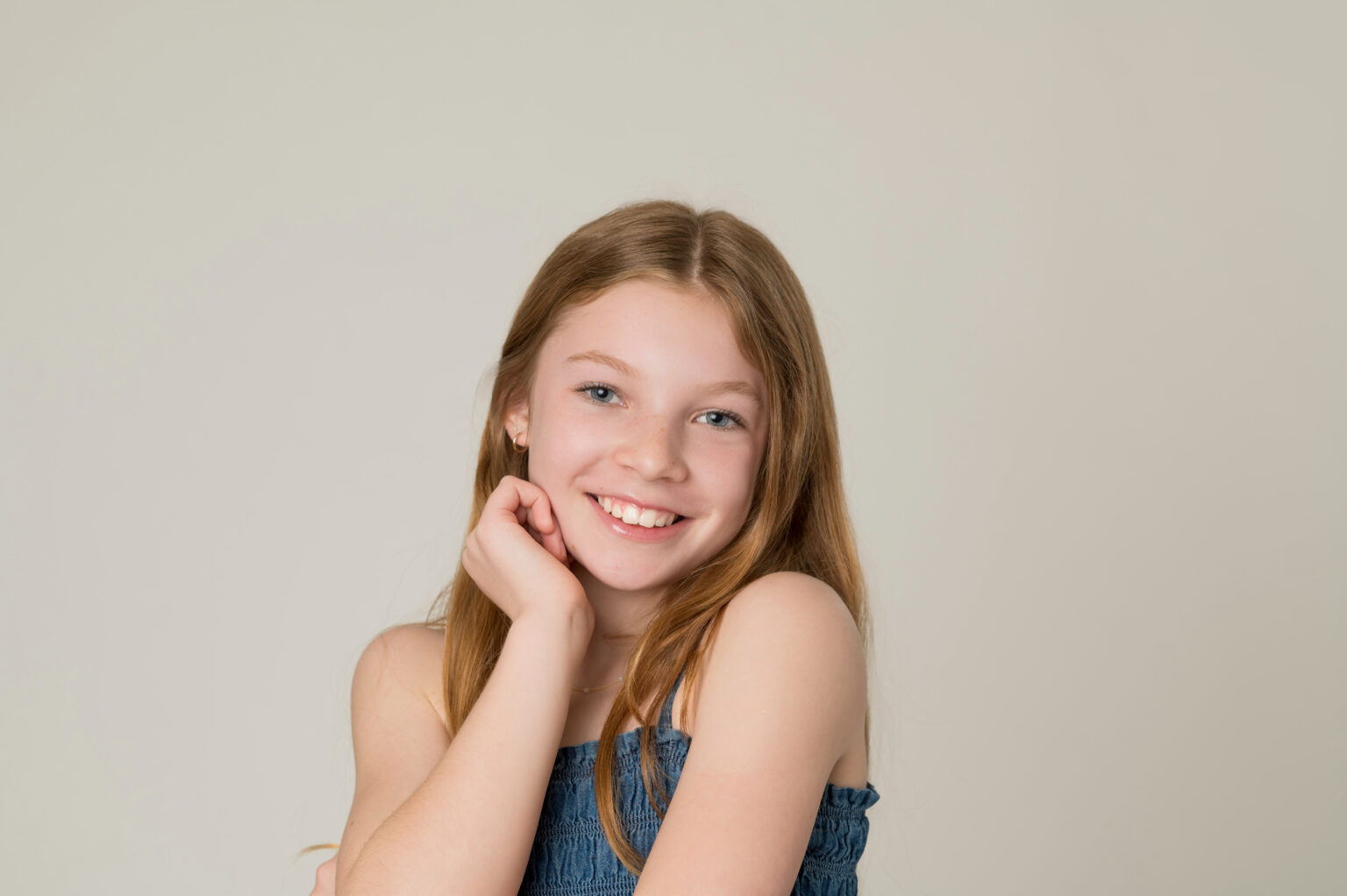 Olivia {St. Louis Tween Girl Studio Portrait Photographer} - Jennifer ...